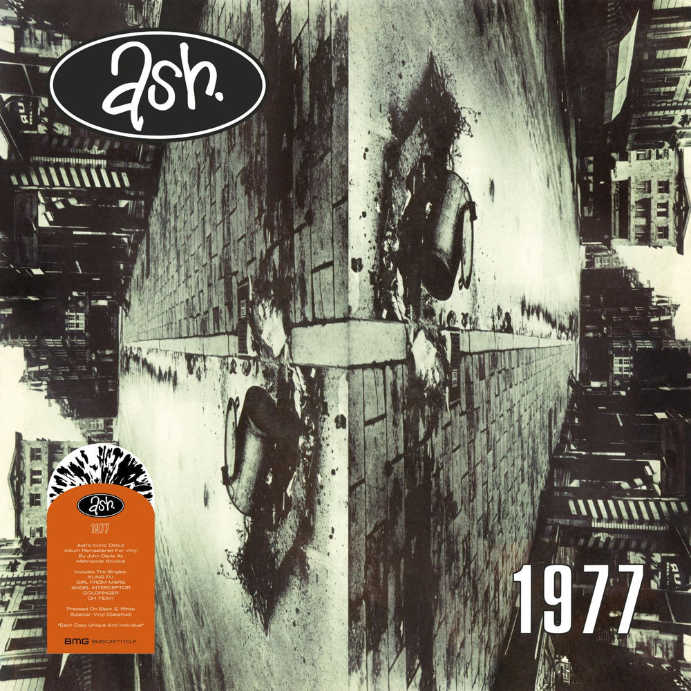 Ash - 1977 (2022 Black & White Splatter Vinyl Reissue)