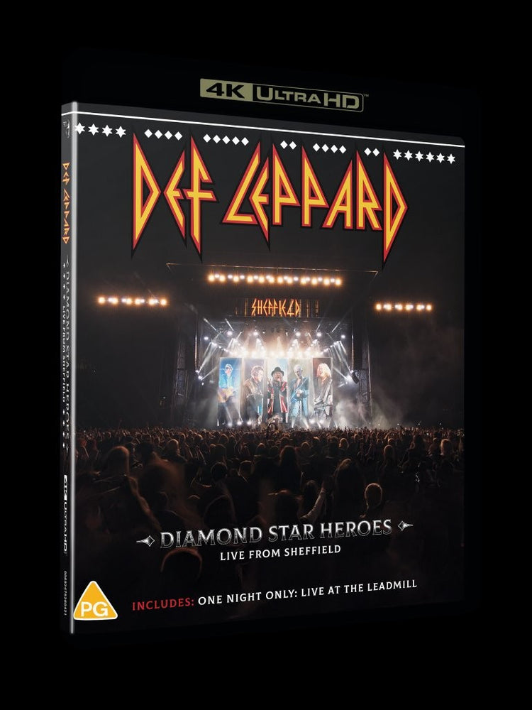 
                  
                    Load image into Gallery viewer, Def Leppard - Diamond Star Heroes Live From Sheffield
                  
                