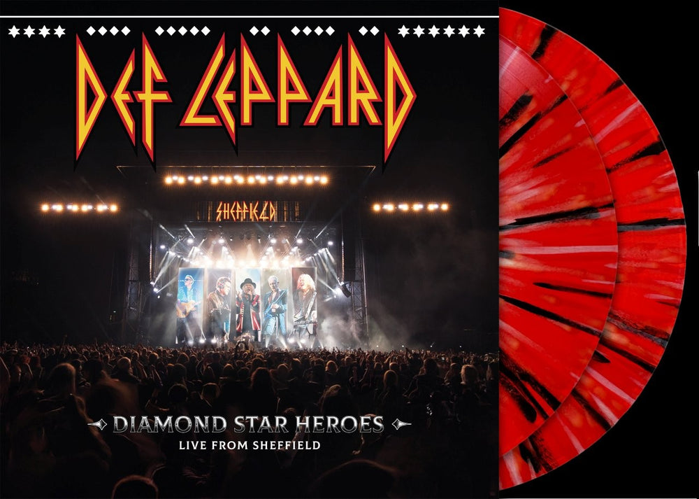 
                  
                    Load image into Gallery viewer, Def Leppard - Diamond Star Heroes Live From Sheffield
                  
                