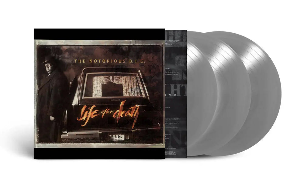 
                  
                    Load image into Gallery viewer, The Notorious B.I.G. - Life After Death (25th Anniversary Silver Vinyl Edition))
                  
                