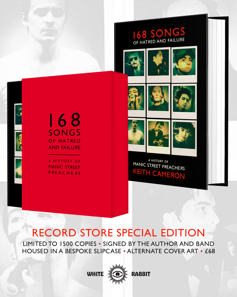 
                  
                    Load image into Gallery viewer, Keith Cameron - 168 Songs Of Hatred And Failure: A History Of The Manic Street Preachers [Book]
                  
                