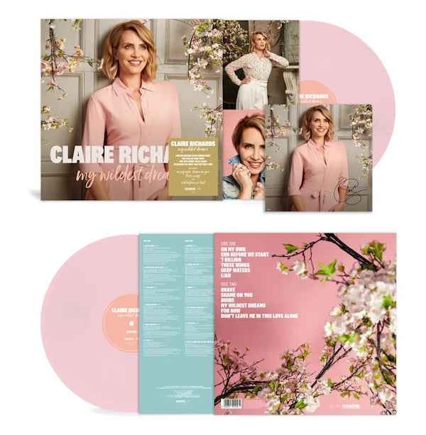
                  
                    Load image into Gallery viewer, Claire Richards - My Wildest Dreams (Signed Pink Vinyl Edition)
                  
                