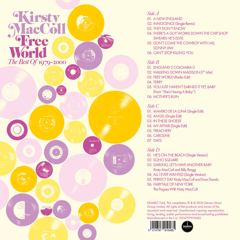 
                  
                    Load image into Gallery viewer, Kirsty MacColl - Free World: The Best Of Kirsty MacColl 1979-2000
                  
                