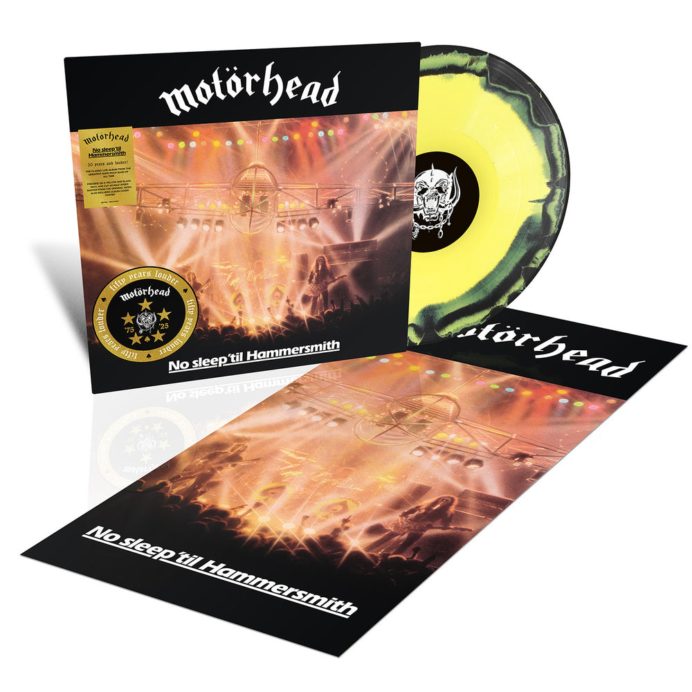 
                  
                    Load image into Gallery viewer, Motörhead - No Sleep &amp;#39;Til Hammersmith (Live) (50th Anniversary Edition)
                  
                