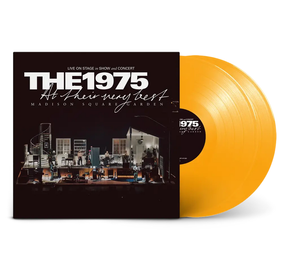 
                  
                    Load image into Gallery viewer, The 1975 - At Their Very Best - Live from MSG (Indie Exclusive Orange Vinyl Edition)
                  
                
