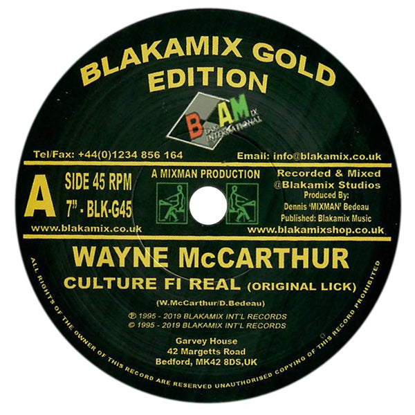 Wayne McCarthur - Culture FI Real